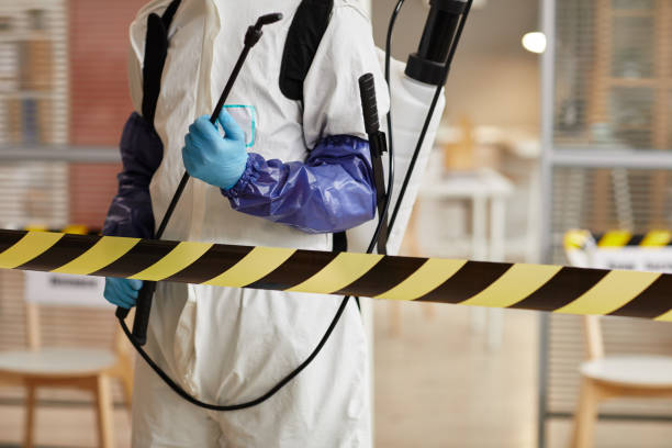 Professional Biohazard Cleanup technician working in Aberdeen Proving Ground, MD